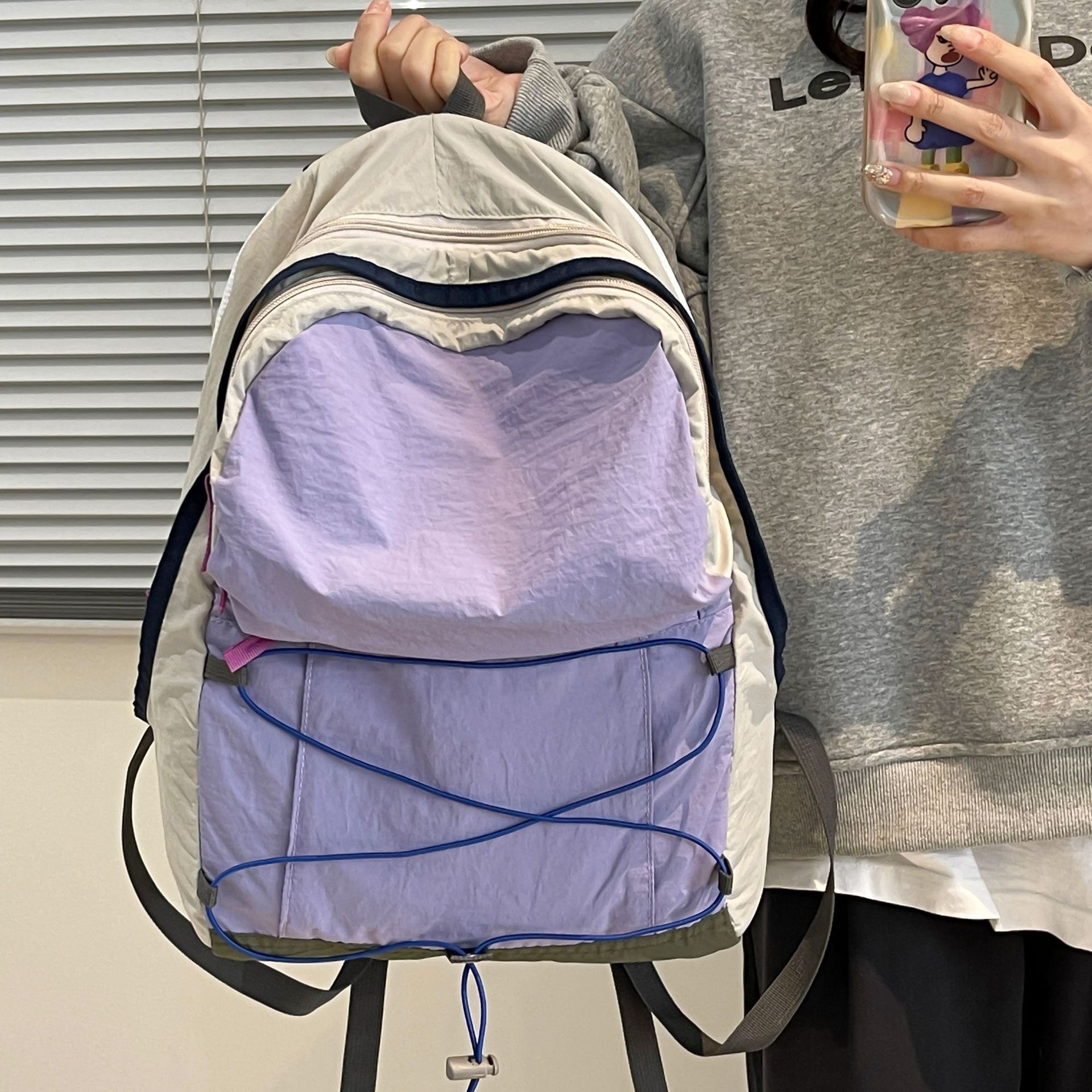 Grey purple - Large - Capacity
